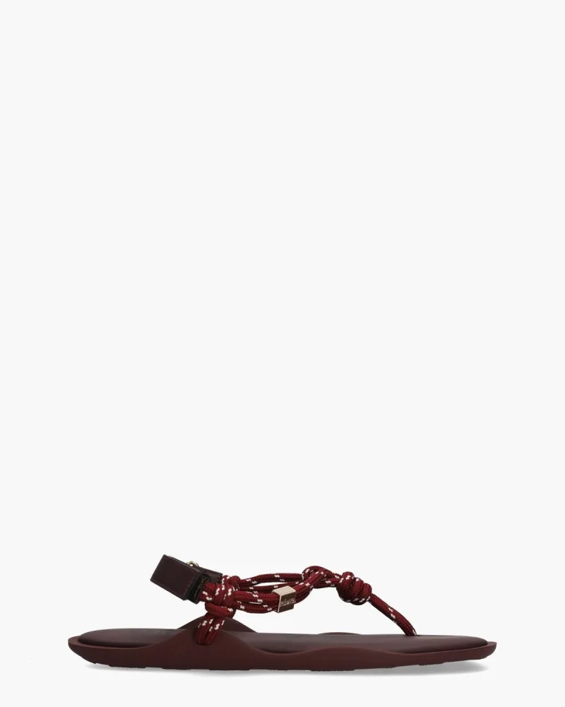 Flòwze FLÒ Monocolor, sandalen voor dames in rood