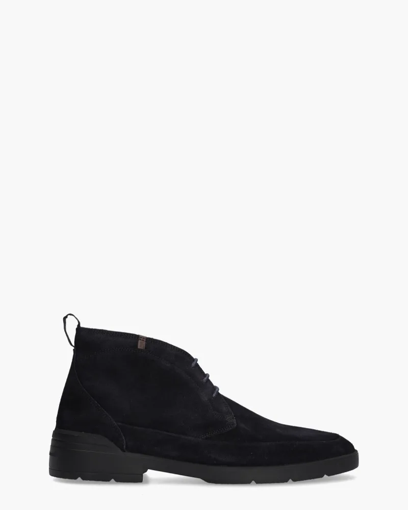 Floris Van Bommel De Venker 01.15, enkellaarsjes & boots voor heren in blauw