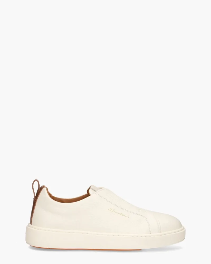 Santoni 61224, sneakers voor dames in wit