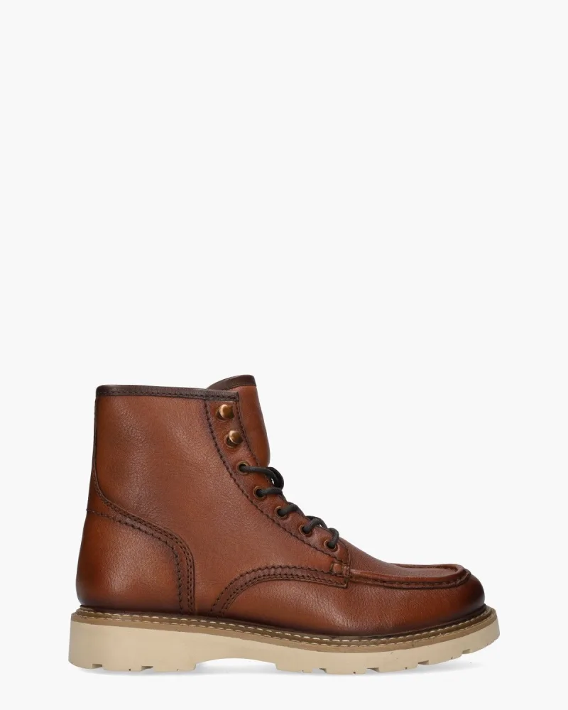 Daniel Kenneth Alano, enkellaarsjes & boots voor heren in bruin