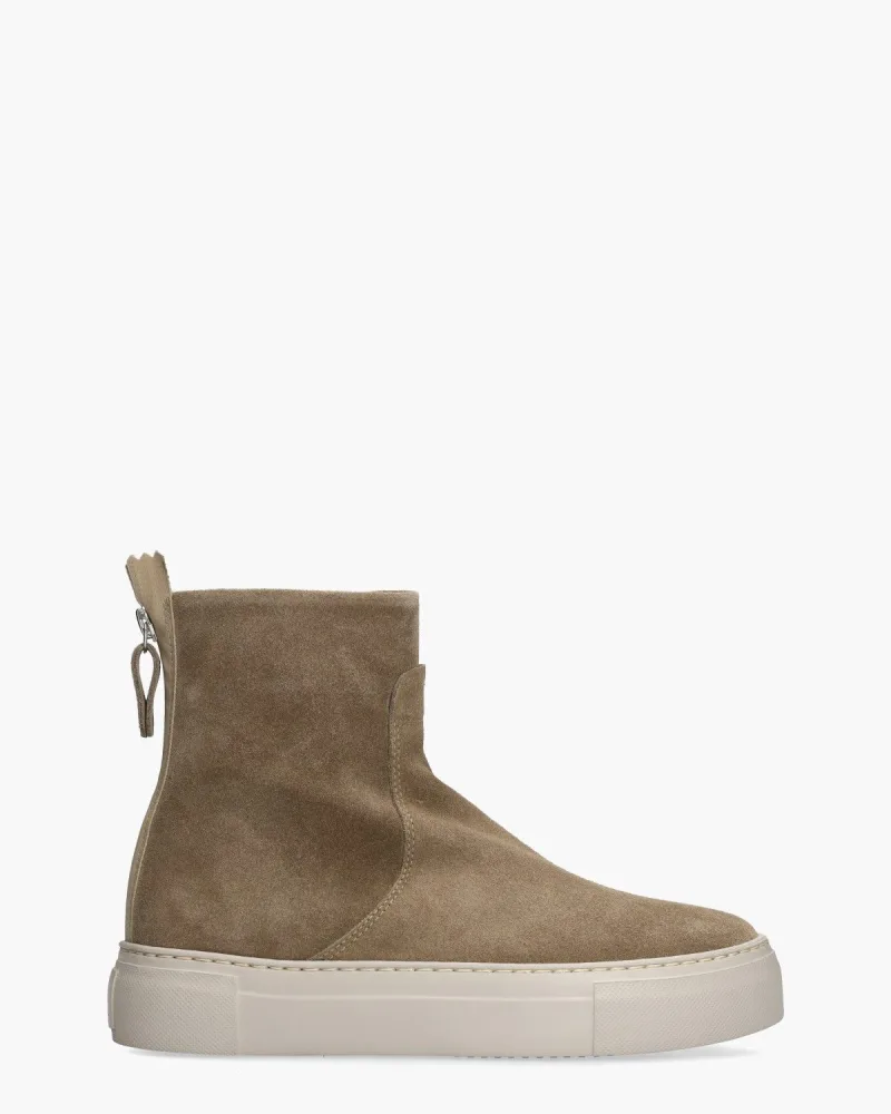 AGL Meghan, enkellaarsjes & boots voor dames in bruin
