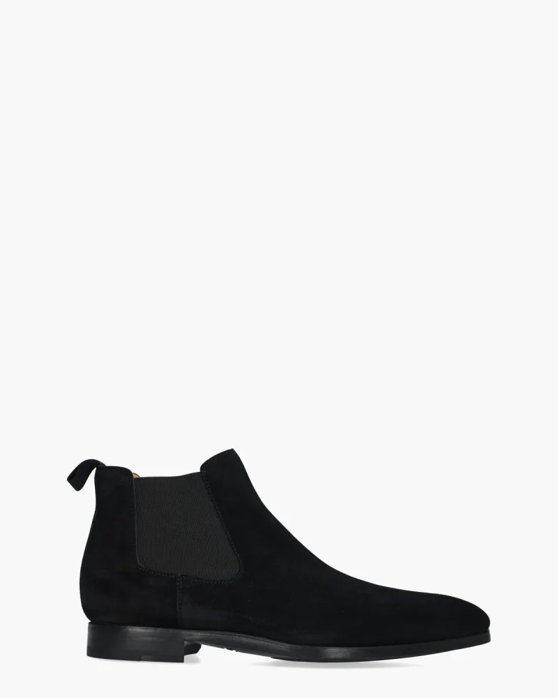 Magnanni 20109, enkellaarsjes & boots voor heren in zwart