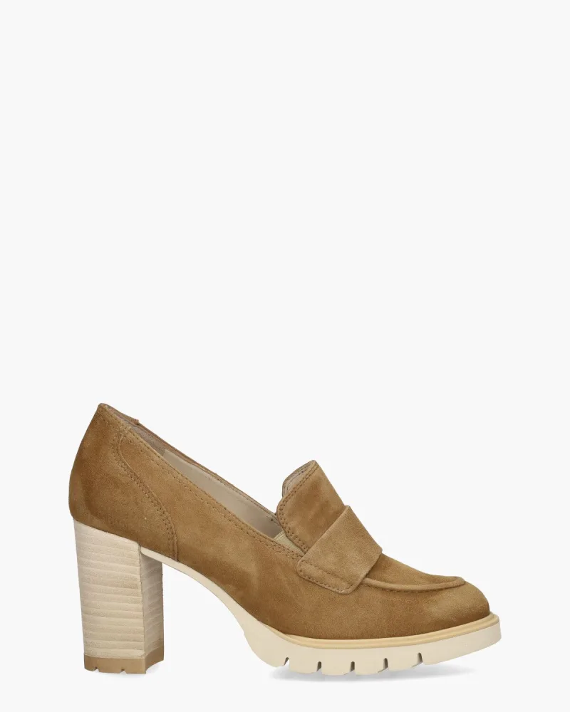 Paul Green 3784-053, instappers & loafers voor dames in bruin
