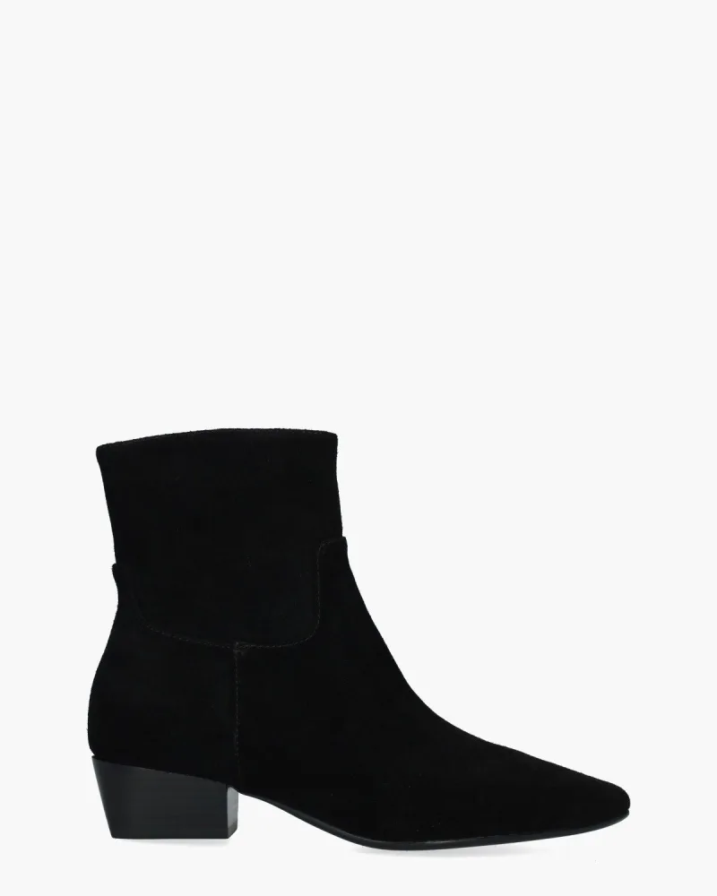 Di Lauro Carabella, enkellaarsjes & boots voor dames in zwart