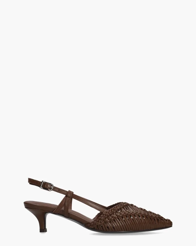 Toral Kathryn, pumps voor dames in donkerbruin
