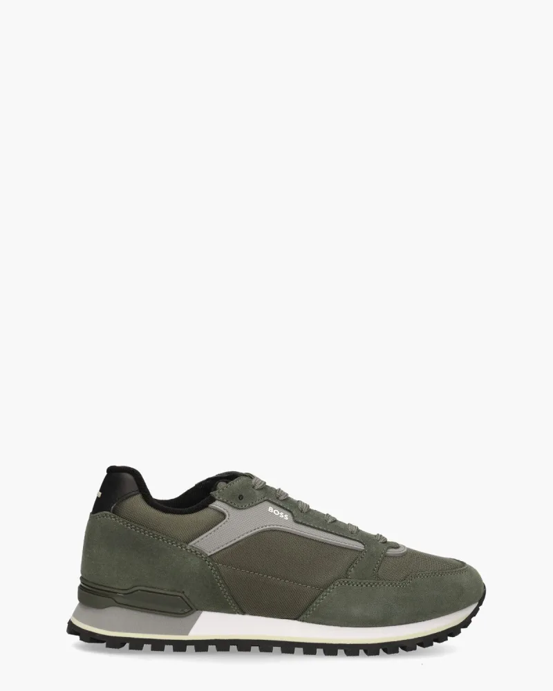 Boss Parkour-L Run, sneakers voor heren in groen