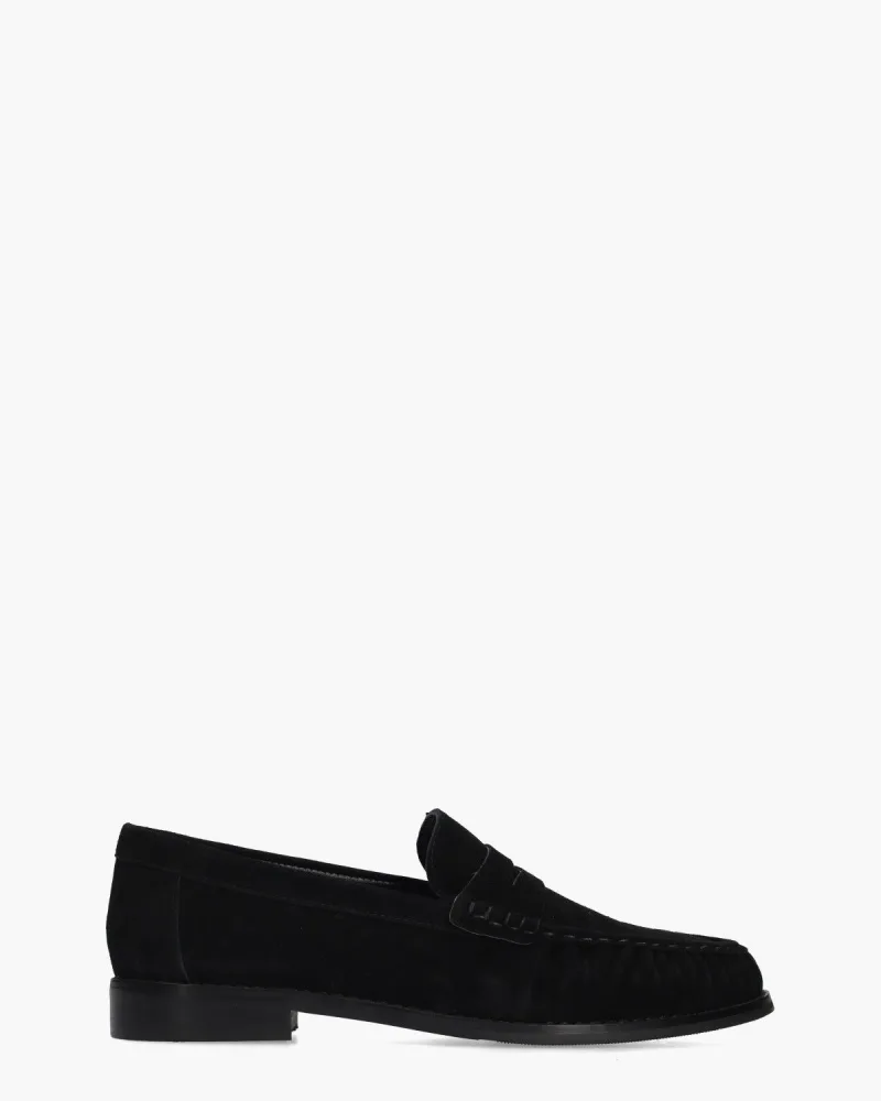 Di Lauro Delizia, instappers & loafers voor dames in zwart