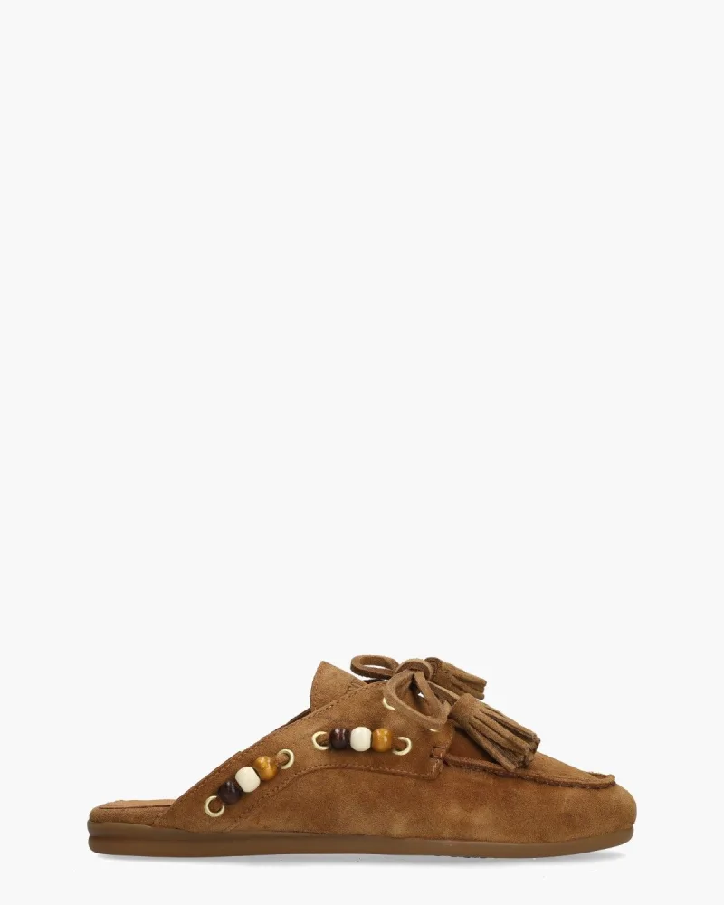 Toral Killian, slippers voor dames in bruin
