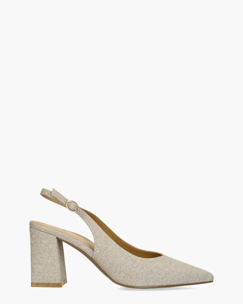 Di Lauro Wiby, pumps voor dames in goud