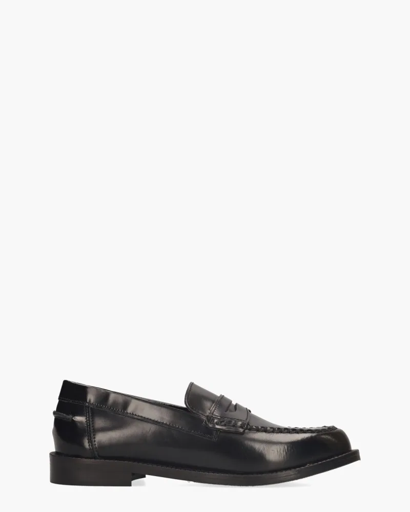 Barbara Brera Amara, instappers & loafers voor dames in zwart