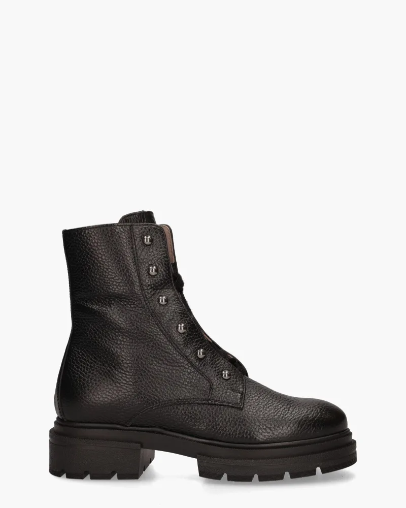 DLSport 6845, enkellaarsjes & boots voor dames in zwart