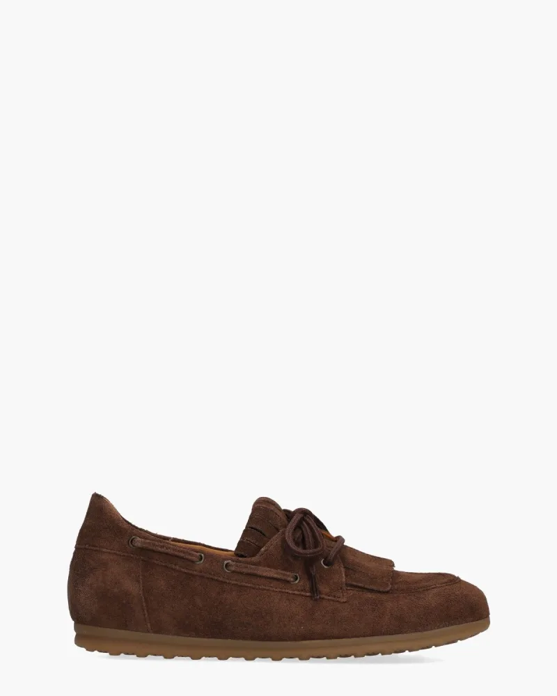 Gabor 6033.02.004, instappers & loafers voor dames in bruin