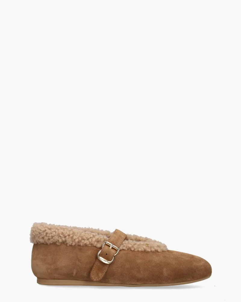 Toral Anoush Cognac 's, ballerina's voor dames in bruin