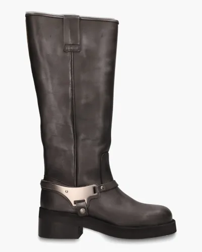 Nubikk Eve Lynn, enkellaarsjes & boots voor dames in zwart, foto 1 van 2