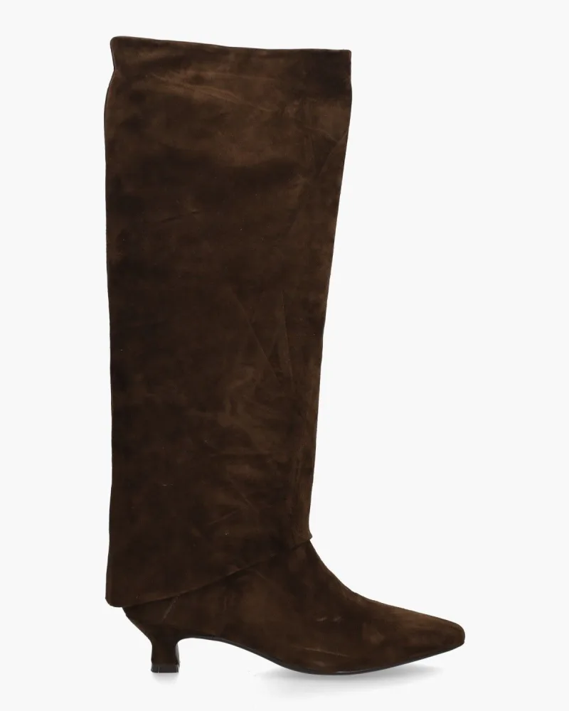 Di Lauro Daniela, enkellaarsjes & boots voor dames in donkerbruin