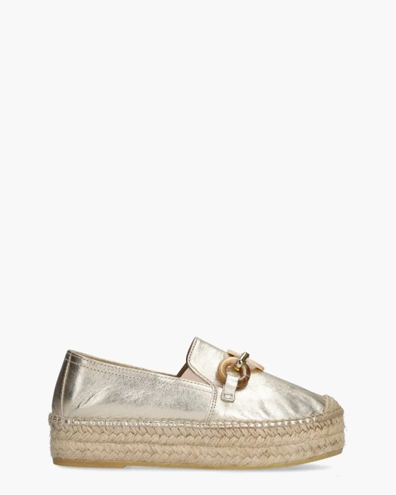 Viguera 2292, instappers & loafers voor dames in goud