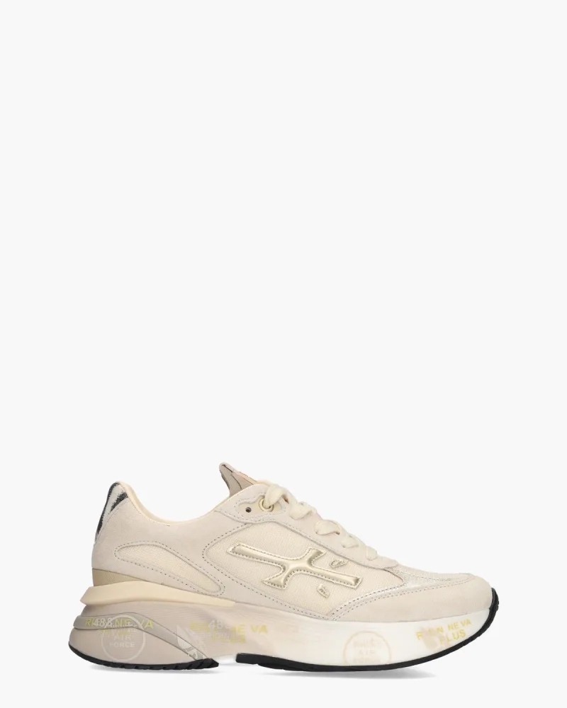 Premiata Moerun 8080, sneakers voor dames in beige
