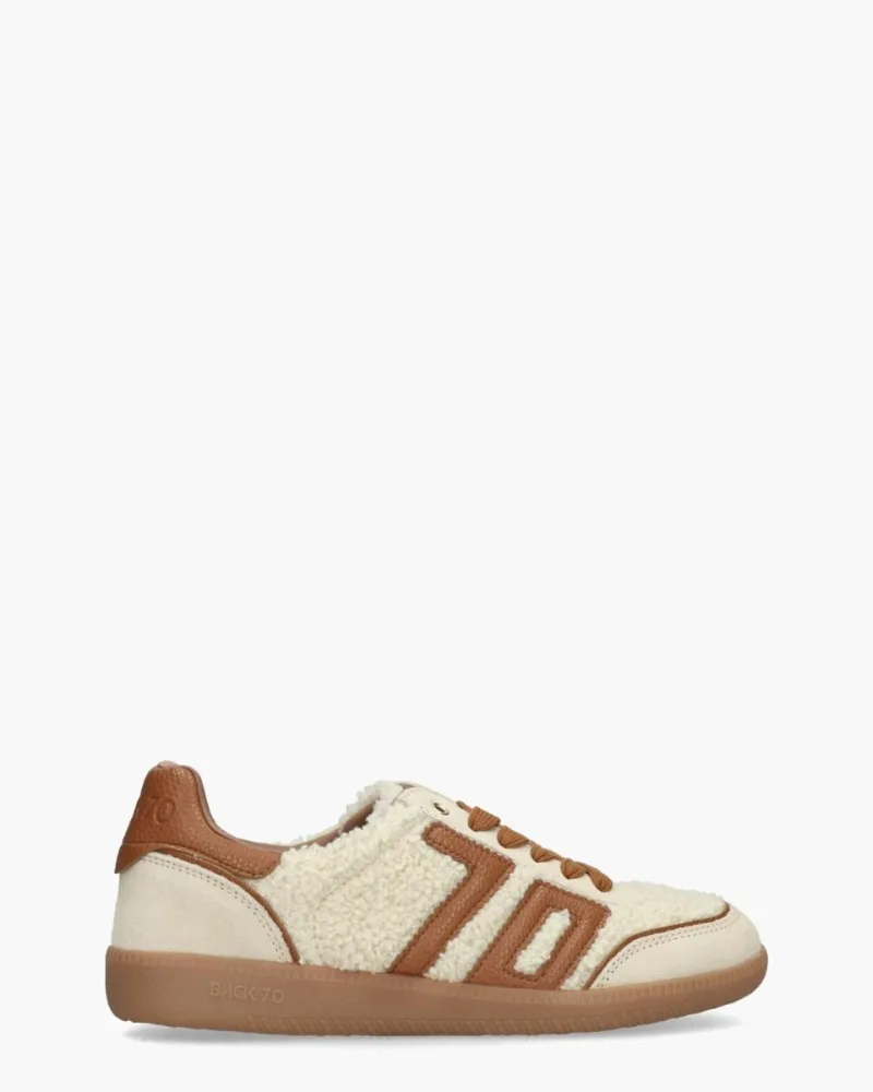 Back 70 Teddy, sneakers voor dames in beige