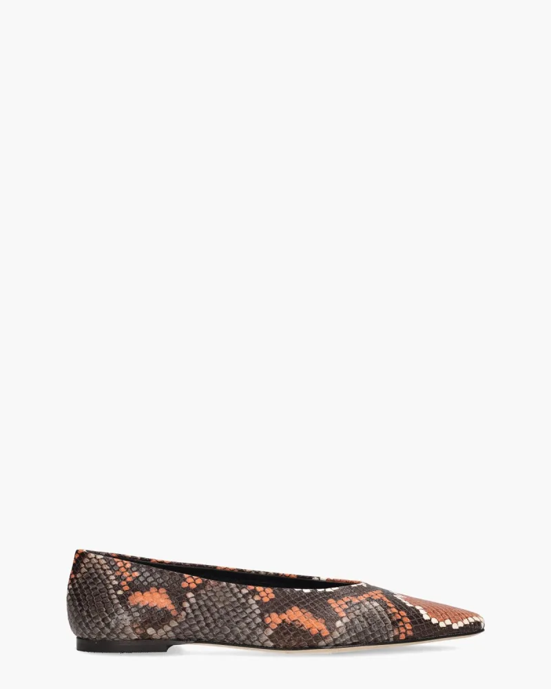 Odare Bilbao Multicolor 's, ballerina's voor dames in bruin