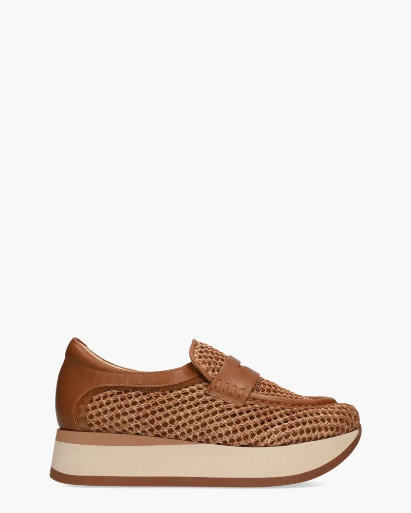 Softwaves Caela, instappers & loafers voor dames in bruin