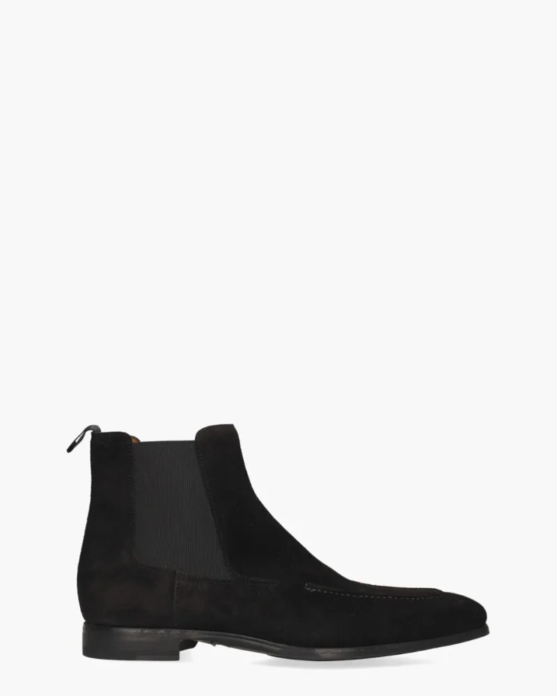 Magnanni 25474, enkellaarsjes & boots voor heren in zwart