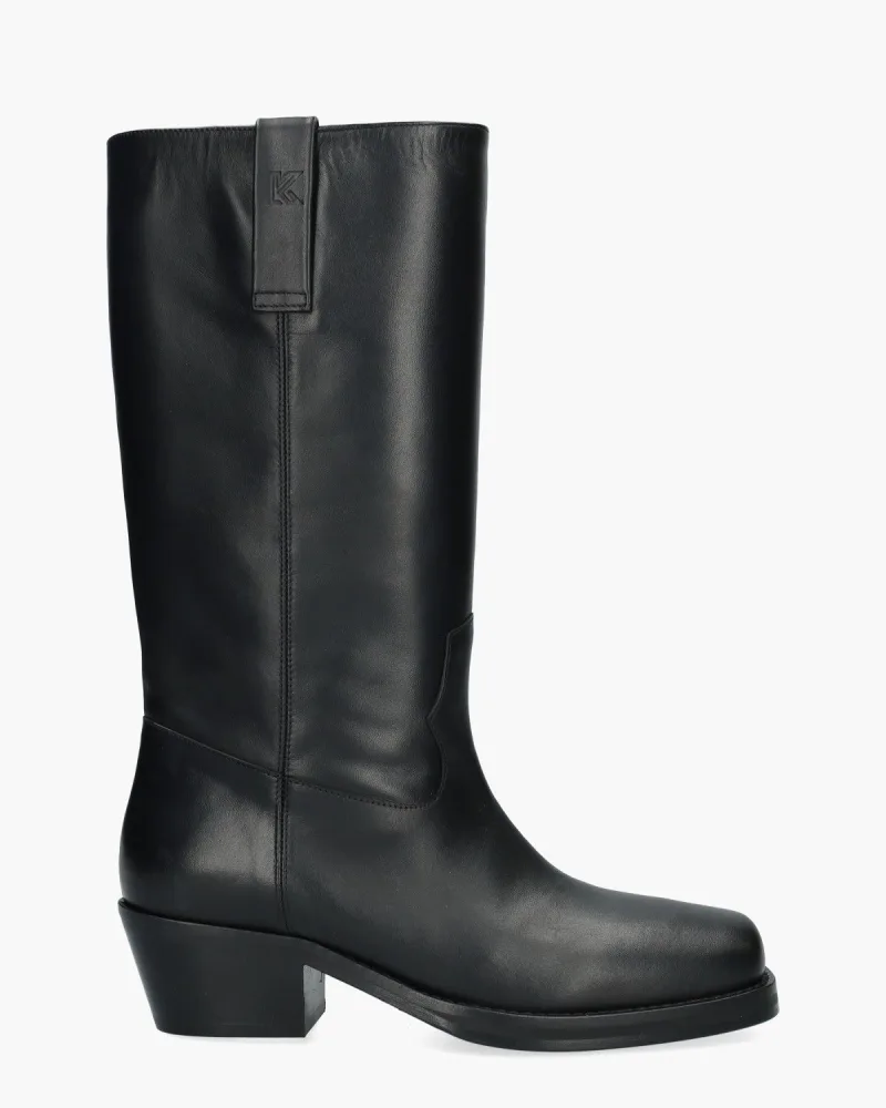 Kirruna Moreno 28, enkellaarsjes & boots voor dames in zwart