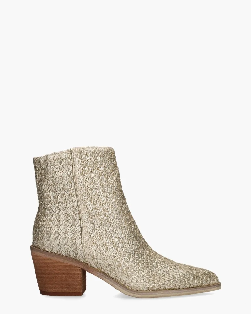 Di Lauro Damita, enkellaarsjes & boots voor dames in goud