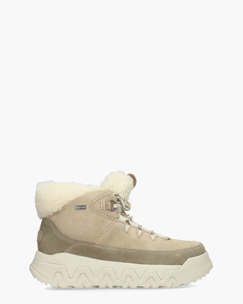 UGG TerreTrail Cozy Lace Boot, enkellaarsjes & boots voor dames in beige