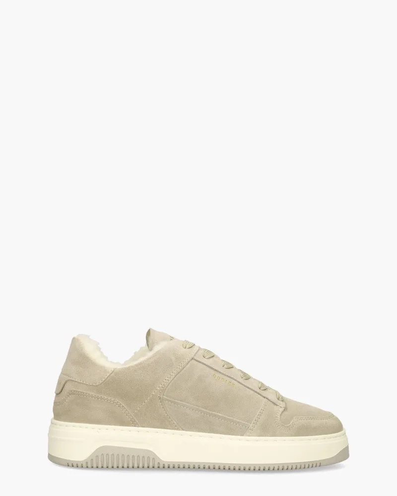 Nubikk Basket Court Fur, sneakers voor heren in bruin
