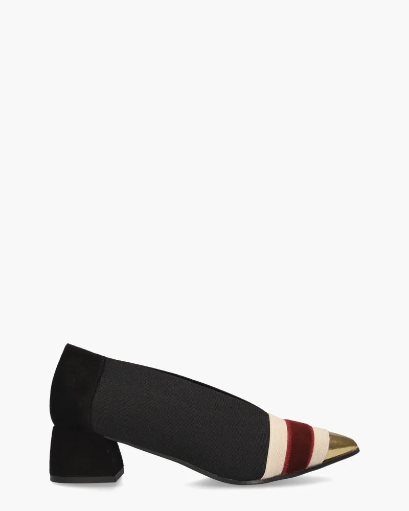 Daniele Ancarani Mollie, pumps voor dames in zwart/multicolor