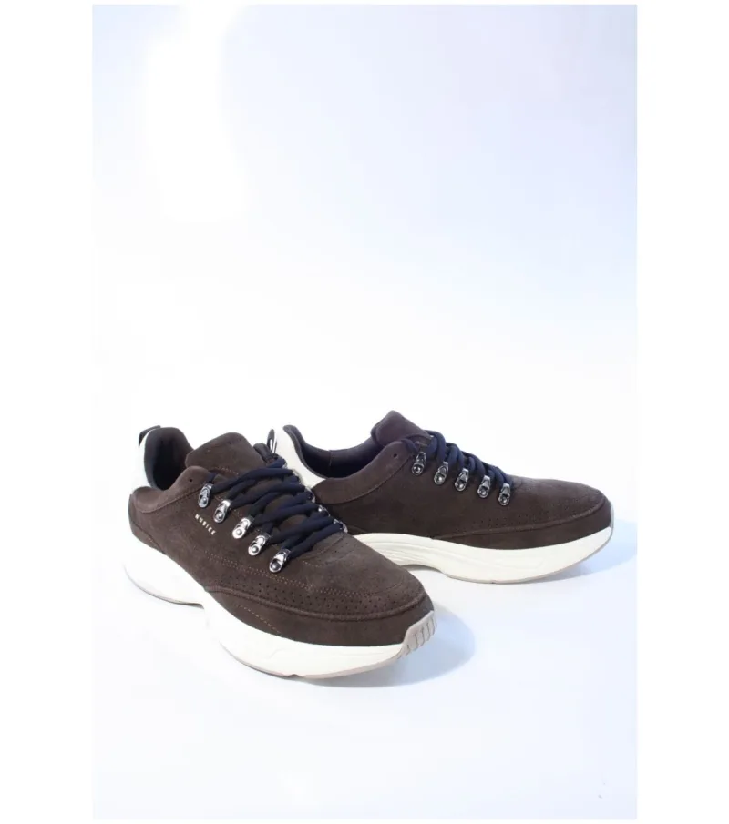 Nubikk Nero Reese, sneakers voor heren in donkerbruin, foto 2 van 2