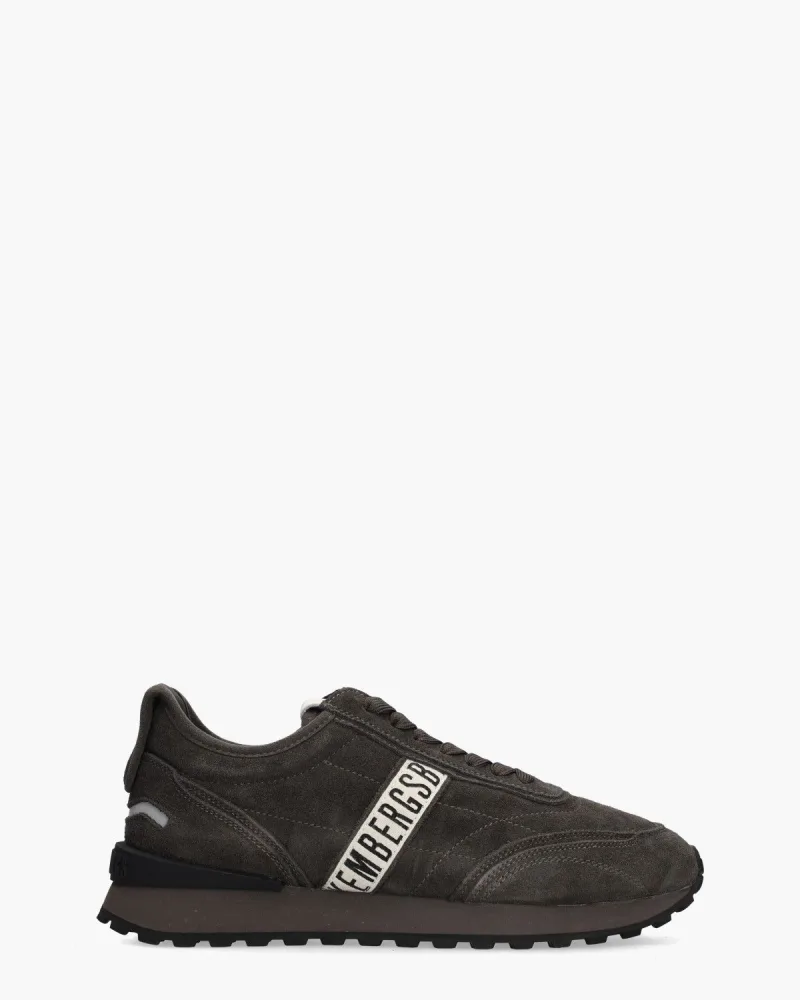 Bikkembergs 32225, sportschoenen voor heren in donkergrijs