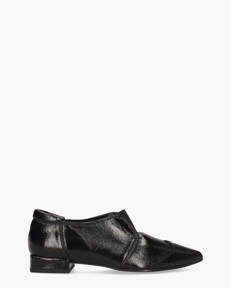 Daniele Ancarani Gigi, instappers & loafers voor dames in zwart