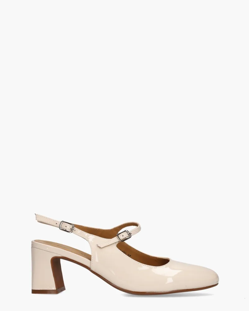 Di Lauro Wandy Roomwit, pumps voor dames in wit