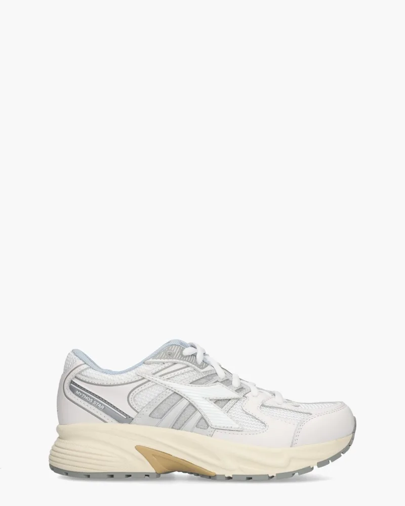 Diadora Sport Mythos Star Leather, sneakers voor dames in wit