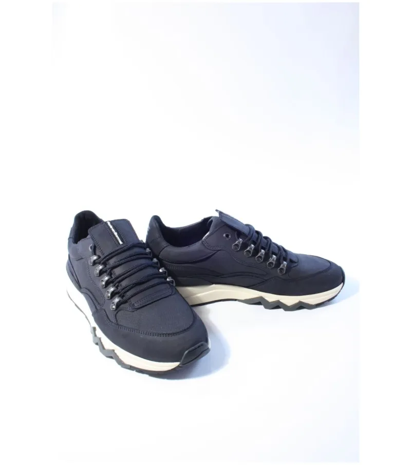 Floris Van Bommel De Zager 01.27, sneakers voor heren in blauw, foto 2 van 2