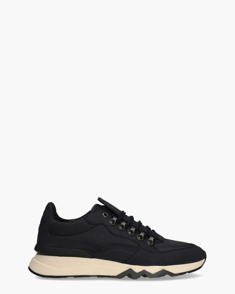 Floris Van Bommel De Zager 01.27, sneakers voor heren in blauw