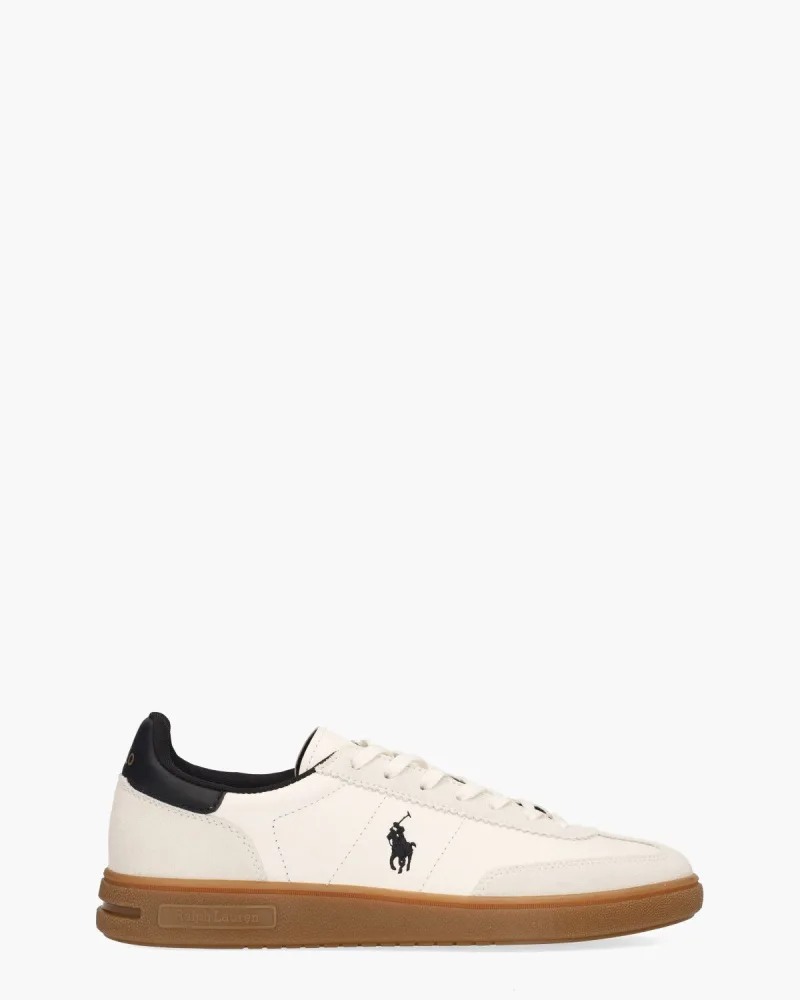 Polo Ralph Lauren Bedford, sneakers voor heren in wit/zwart