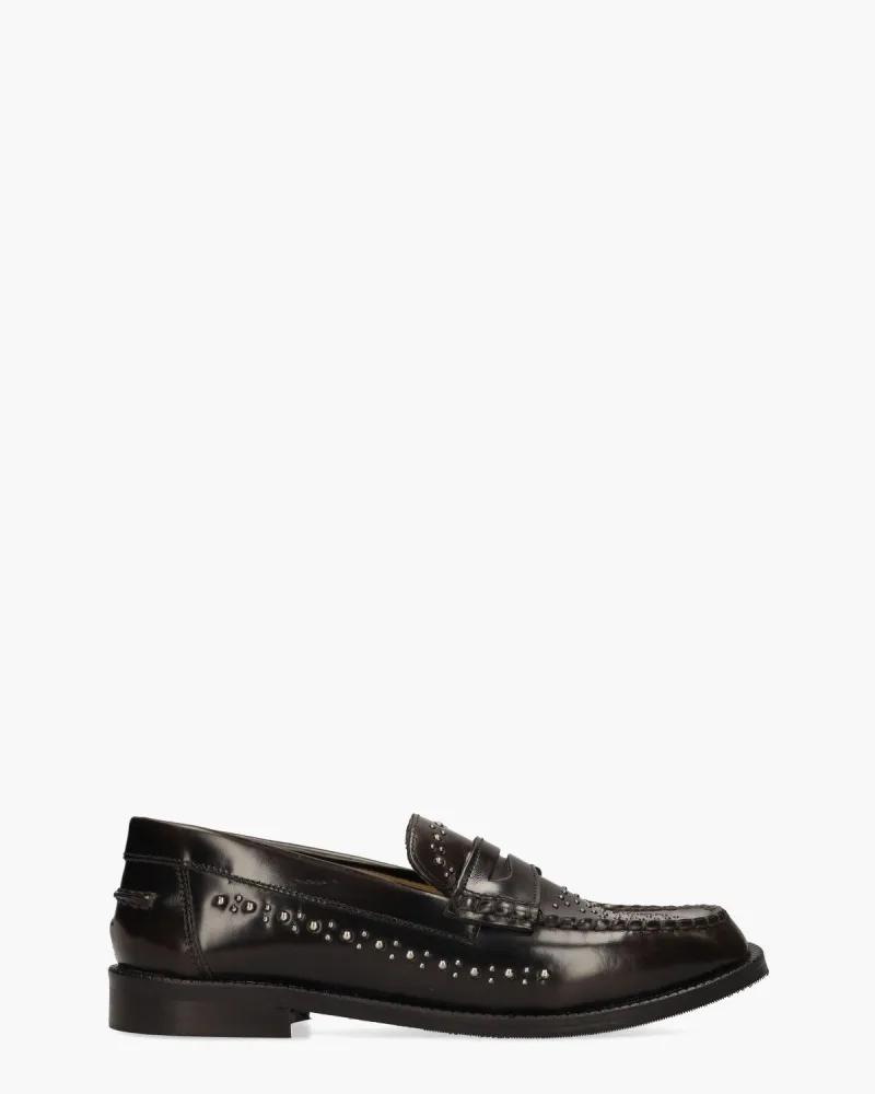 Barbara Brera Amara 18, instappers & loafers voor dames in donkerbruin