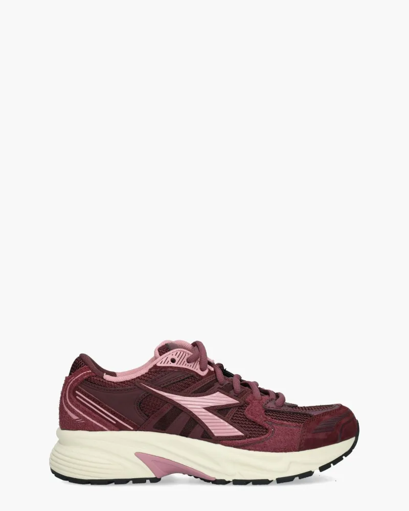 Diadora Sport Mythos Star Bordeauxrood, sneakers voor dames in rood