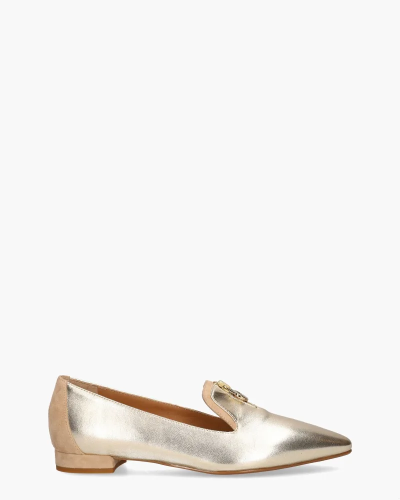 Nalini 19I020, instappers & loafers voor dames in goud
