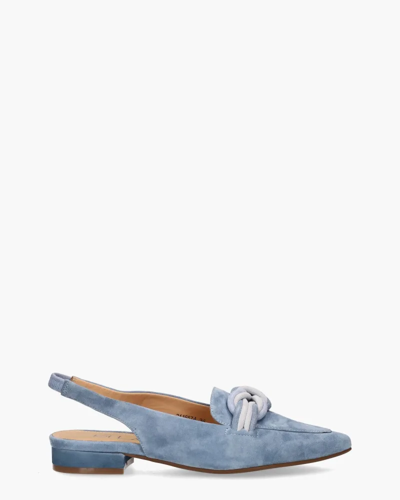 Di Lauro Teunice, pumps voor dames in lichtblauw