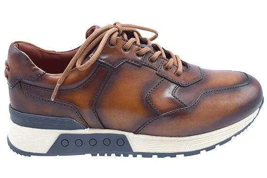 Greve 4289 Haarlem K, sneakers voor heren in cognac
