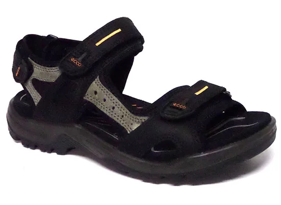 ECCO 06956450034, sandalen voor heren in zwart