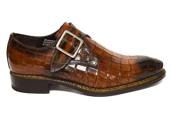 Harris 9195 en, nette schoenen voor heren in bruin